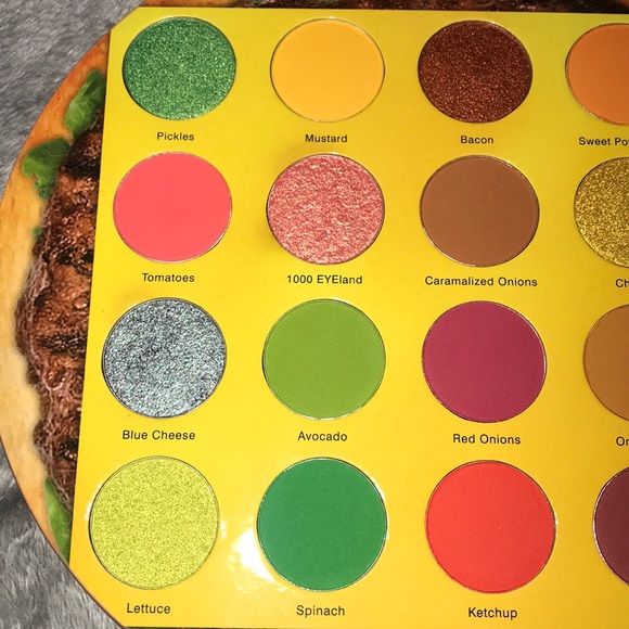 🎁 EXTREME BLOWOUT🎁‼️LAST ONE‼️🆕🍔 Glamlite Burger Palette - Picture 3 of 15